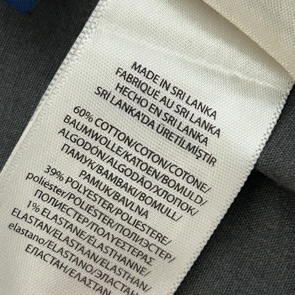 Polo Ralph Lauren Dress Pants 42X30‎ Gray Stretch Classic Fit Trousers Cotton